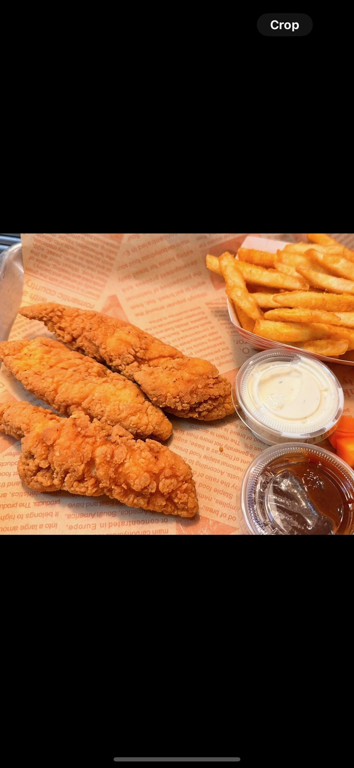3 Tenders Lunch Special
