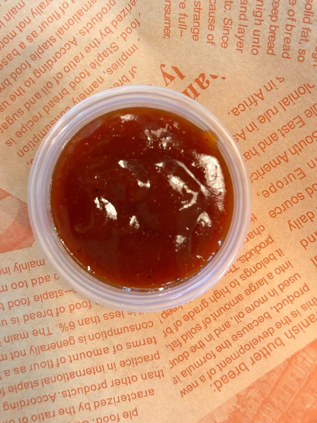 Sweet BBQ.