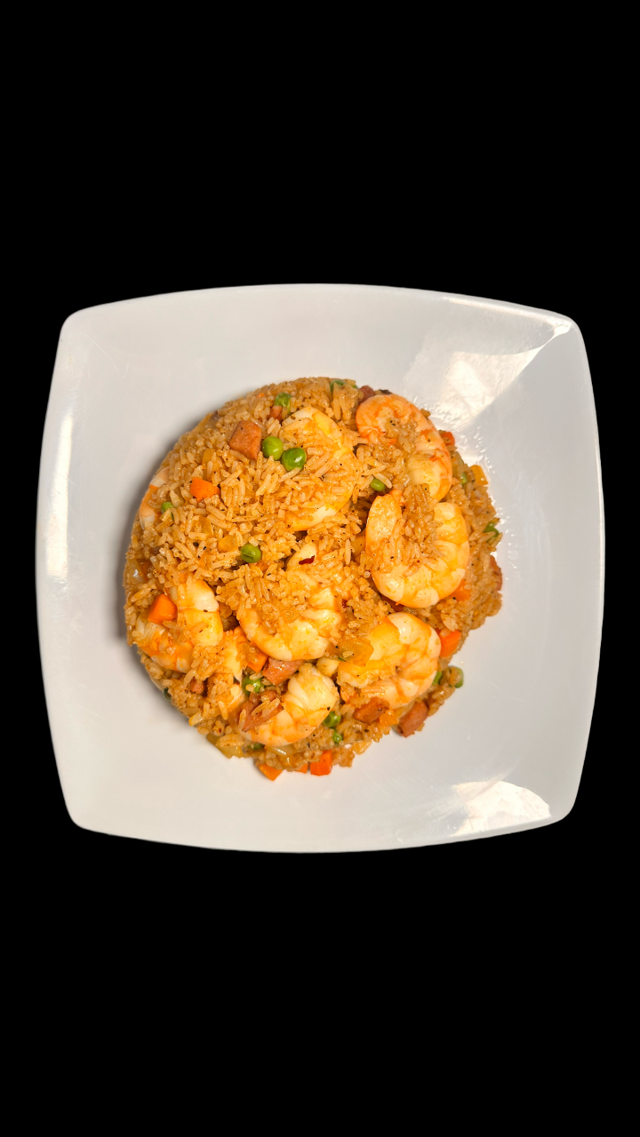 Cajun Shrimp Fried Rice.