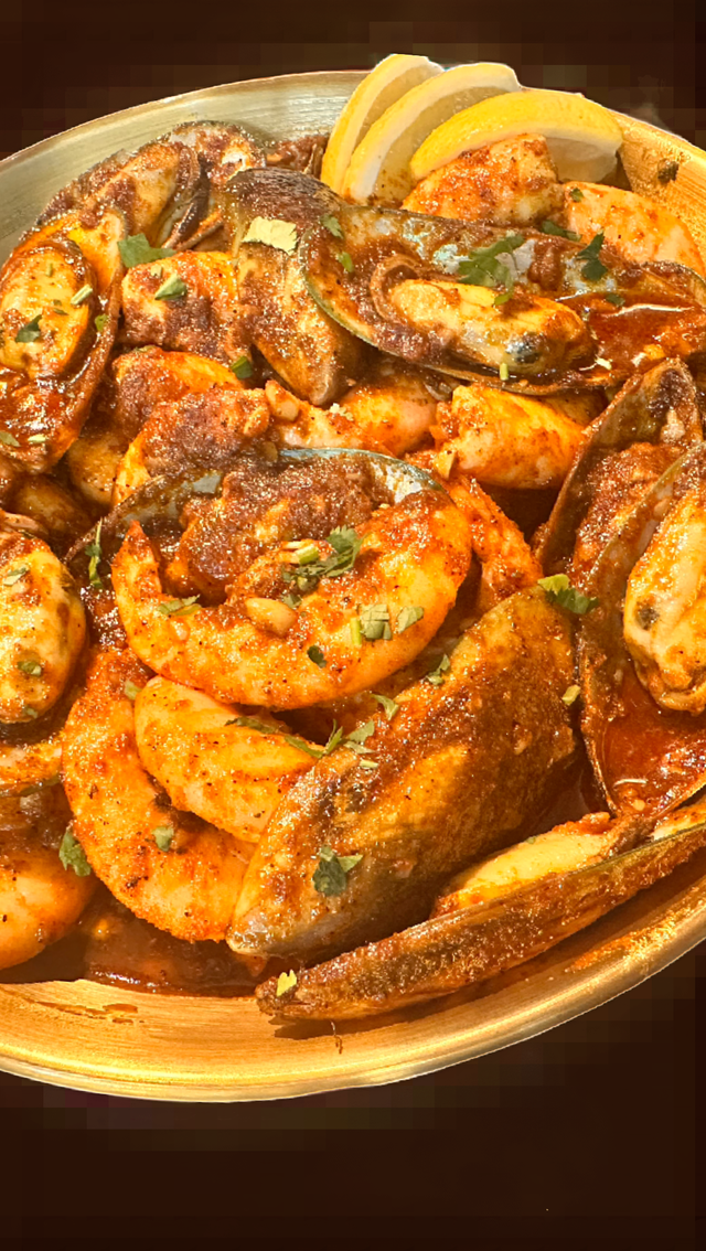 Seafood Combo #1.